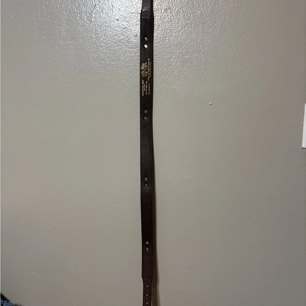 Mens University of Oklahoma‎ leather belt
